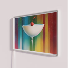 Load image into Gallery viewer, Cherry Martini Bar Decorative RGB LED Neon Sign For Home Bars