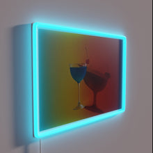 Load image into Gallery viewer, Add a touch of elegance with this vibrant cherry martini sign.