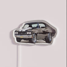 Load image into Gallery viewer, Vintage Chevrolet Chevelle retro car neon LED light wall decor