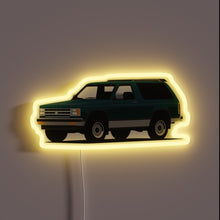 Load image into Gallery viewer, Customizable Chevrolet S10 Blazer RGB Neon Sign with Vibrant Color Options.