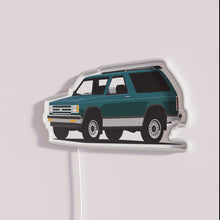 Load image into Gallery viewer, Chevrolet S10 Blazer classic sports car neon sign RGB LED