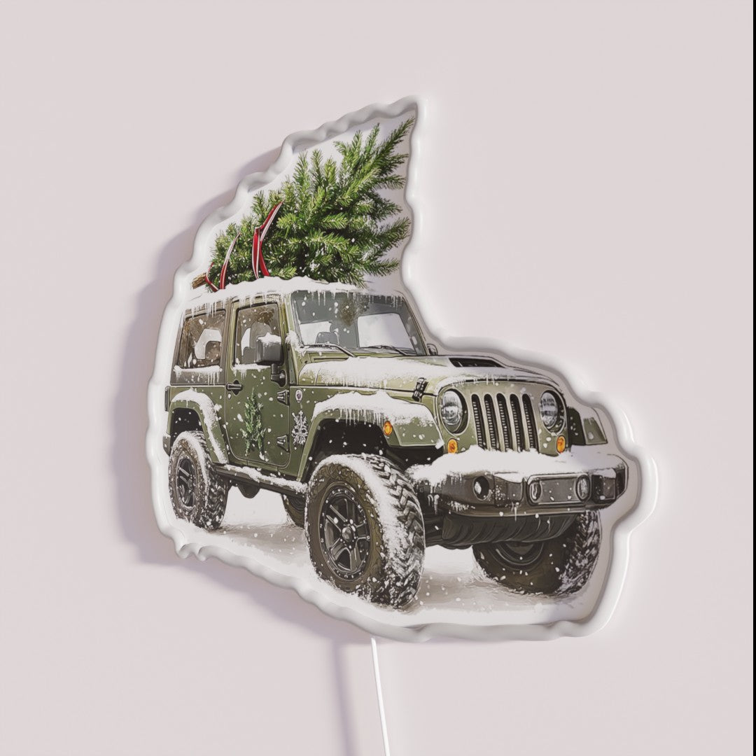 Christmas Wrangler Rgb Led Sign – Neon Factory