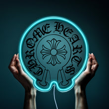 Load image into Gallery viewer, Chrome Hearts RGB neon sign