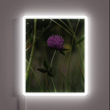 Load image into Gallery viewer, Vibrant Clover Bloom in Radiant Glowing Neon Semi Realistic Design