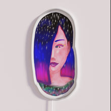 Load image into Gallery viewer, Vibrant galaxy-inspired Cosmic RGB neon sign for bedroom decor ambiance.