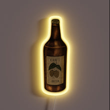 Load image into Gallery viewer, Eye-catching RGB neon sign for craft brewery aesthetic enthusiasts outside.