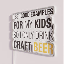 Load image into Gallery viewer, RGB LED Neon Sign for Home Bars and Craft Beer Lovers