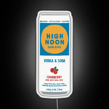 Load image into Gallery viewer, Cranberry High Noon RGB neon sign white