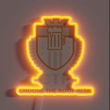 Load image into Gallery viewer, Vintage-style RGB neon sign for root beer fans and collectors.