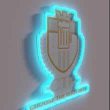 Load image into Gallery viewer, Neon Root Beer Sign Illuminates Your Home Bar Decor with Style