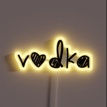 Load image into Gallery viewer, Neon Sign for Vodka Lovers and Party Animal Enthusiasts