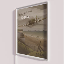 Load image into Gallery viewer, Vintage inspired travel poster replica with colorful RGB lighting effect.