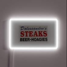 Load image into Gallery viewer, Vintage-inspired LED neon sign for authentic Philly cheesesteak enthusiasts everywhere.