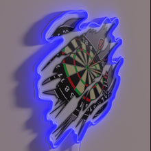 Load image into Gallery viewer, Eye-catching neon sign featuring a colorful bullseye target design