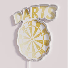 Load image into Gallery viewer, Neon Darts Sign in Bright RGB Colorful Wall Decoration Lighting