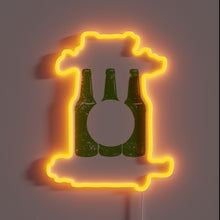 Load image into Gallery viewer, RGB Neon Sign for Wine Enthusiasts and Fun Lovers