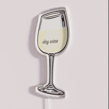 Load image into Gallery viewer, Vintage wine bar decor with colorful RGB neon lighting accents