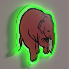 Load image into Gallery viewer, Add vibrant colorful elephant to your home decor with fun.