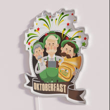 Load image into Gallery viewer, Vibrant RGB Neon Sign Decor for Oktoberfest Festival Party Ambiance