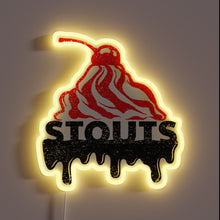 Load image into Gallery viewer, Indulge in rich dessert flavors with our vibrant neon sign.