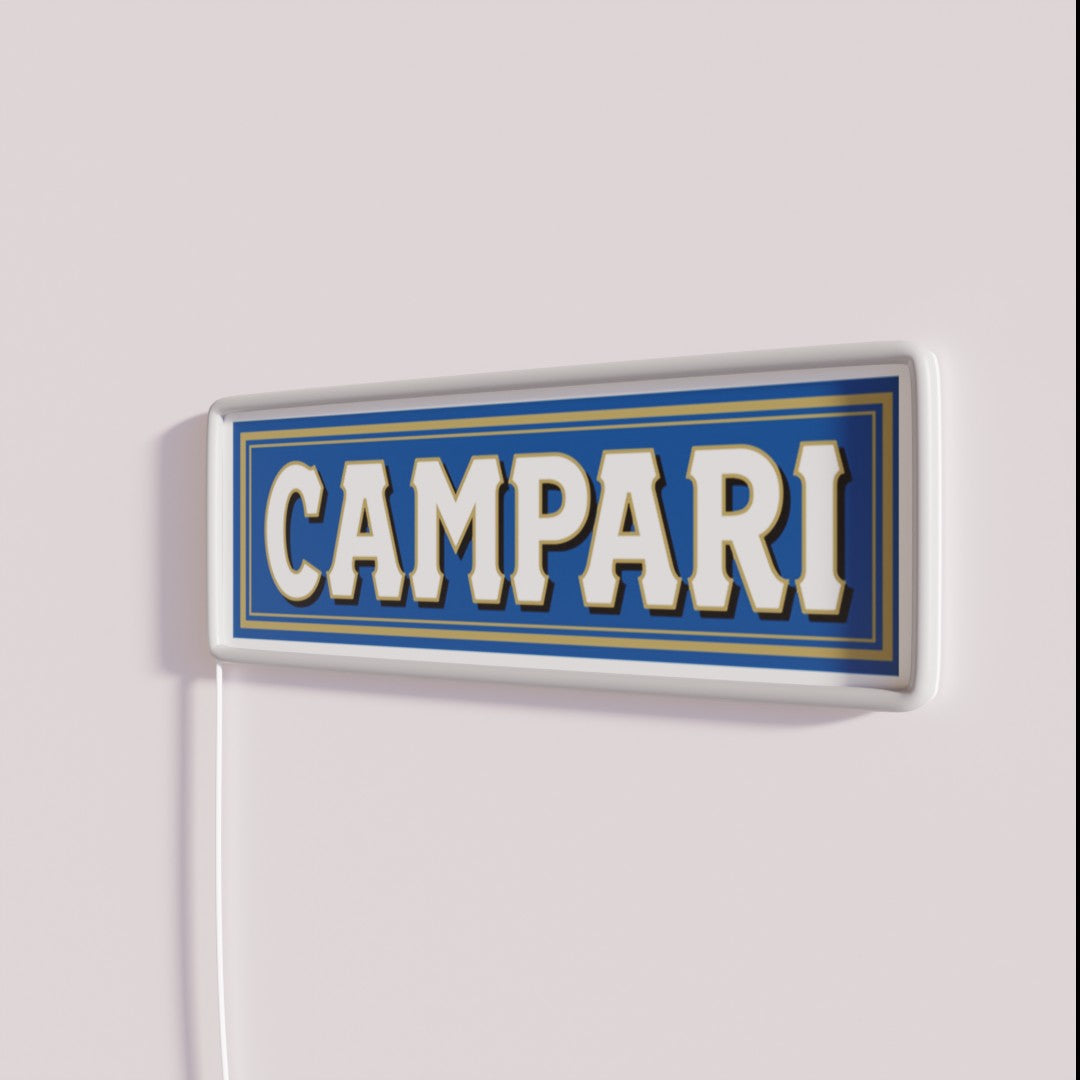 Do You Know Campari Rgb Led Sign – Neon Factory