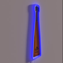 Load image into Gallery viewer, Vintage Mexico-inspired tequila branding with vibrant neon RGB lighting effects.