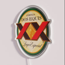 Load image into Gallery viewer, Boldly Colorful Dos Equis Essential RGB Neon Bar Decor Sign