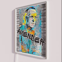 Load image into Gallery viewer, Eye-catching neon graffiti art decor for bedrooms with urban style.