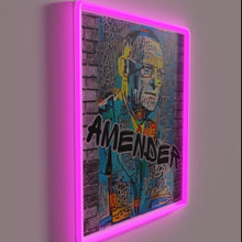 Load image into Gallery viewer, Unique Dr. Bob Amender Graffiti Artwork Neon Sign Accents Room