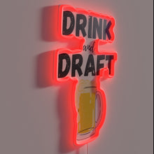 Load image into Gallery viewer, Game Day Vibes - Fun Neon Sign for Fantasy Football Enthusiasts