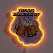 Load image into Gallery viewer, Cheers to stress relief with this quirky neon beer sign.