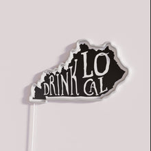 Load image into Gallery viewer, Kentucky State Outline Craft Beer Neon Sign, Locally Sourced Pride Symbol