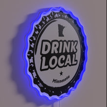Load image into Gallery viewer, Embracing Local Flavor with Vibrant Colorful MN Craft Beer Sign