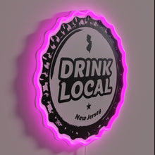 Load image into Gallery viewer, Shine up your NJ pride with this vibrant craft beer sign