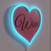 Load image into Gallery viewer, Add a pop of love with vibrant neon drink decor