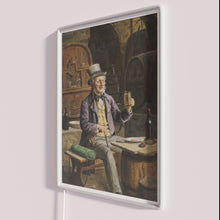 Load image into Gallery viewer, Vibrant Neon Sign with Drinking Beer and Painting Design RGB