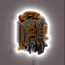 Load image into Gallery viewer, Drunk and Disorderly Warning Neon Sign with Vibrant RGB Lights