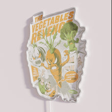 Load image into Gallery viewer, Vibrant RGB Neon Sign Encouraging Healthy Eating Habits Instantly Anywhere