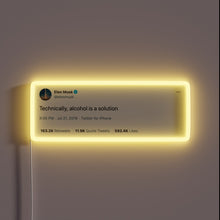 Load image into Gallery viewer, Neon Sign - Ironic Commentary on Boozy Beverages and Colorful Liquids