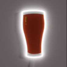 Load image into Gallery viewer, Vibrant English Ale logo in glowing RGB neon light accents