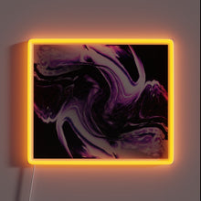 Load image into Gallery viewer, Vibrant, short-lived, colorful glow of an electronic RBG display