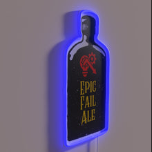 Load image into Gallery viewer, Epic fail alert in bold, colorful neon military slang artwork.