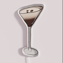 Load image into Gallery viewer, Vibrant Neon Bar Sign Featuring Iconic Espresso Martini Cocktail Design