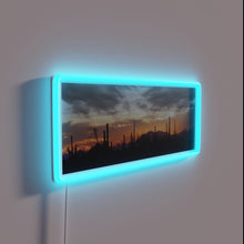 Load image into Gallery viewer, Vibrant Desert Sunset Ambiance with Soft Evening Glowing Neon Accents