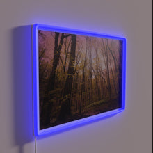 Load image into Gallery viewer, Dreamy ambiance with warm glow in vibrant RGB evening tones