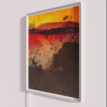 Load image into Gallery viewer, Vibrant evening ambiance decor with customizable RGB neon color lighting.