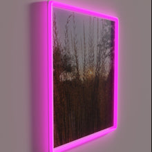 Load image into Gallery viewer, Softly glowing evening ambiance with vibrant RGB neon light colors.