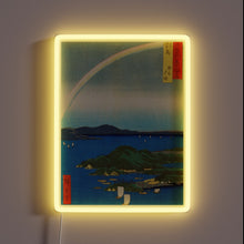 Load image into Gallery viewer, Radiant evening ambiance with vibrant RGB color changing neon light.