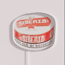 Load image into Gallery viewer, Neon Siberian inspired snus RGB advertisement wall decoration light sign