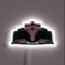 Load image into Gallery viewer, Vibrant Pink Neon Sign Featuring an F1 Car Silhouette Design
